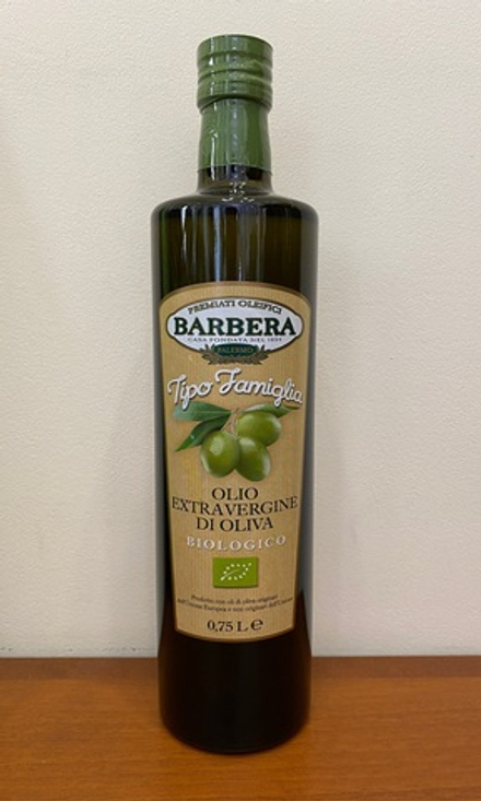 Оливковое масло BARBERA Tipo Famiglia BIO E.V. 750ml Италия