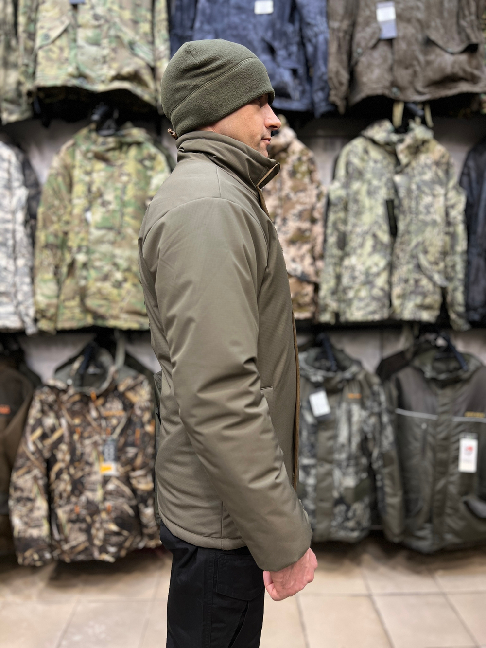 Куртка Двухсторонняя, GONGTEX Олива, Койот