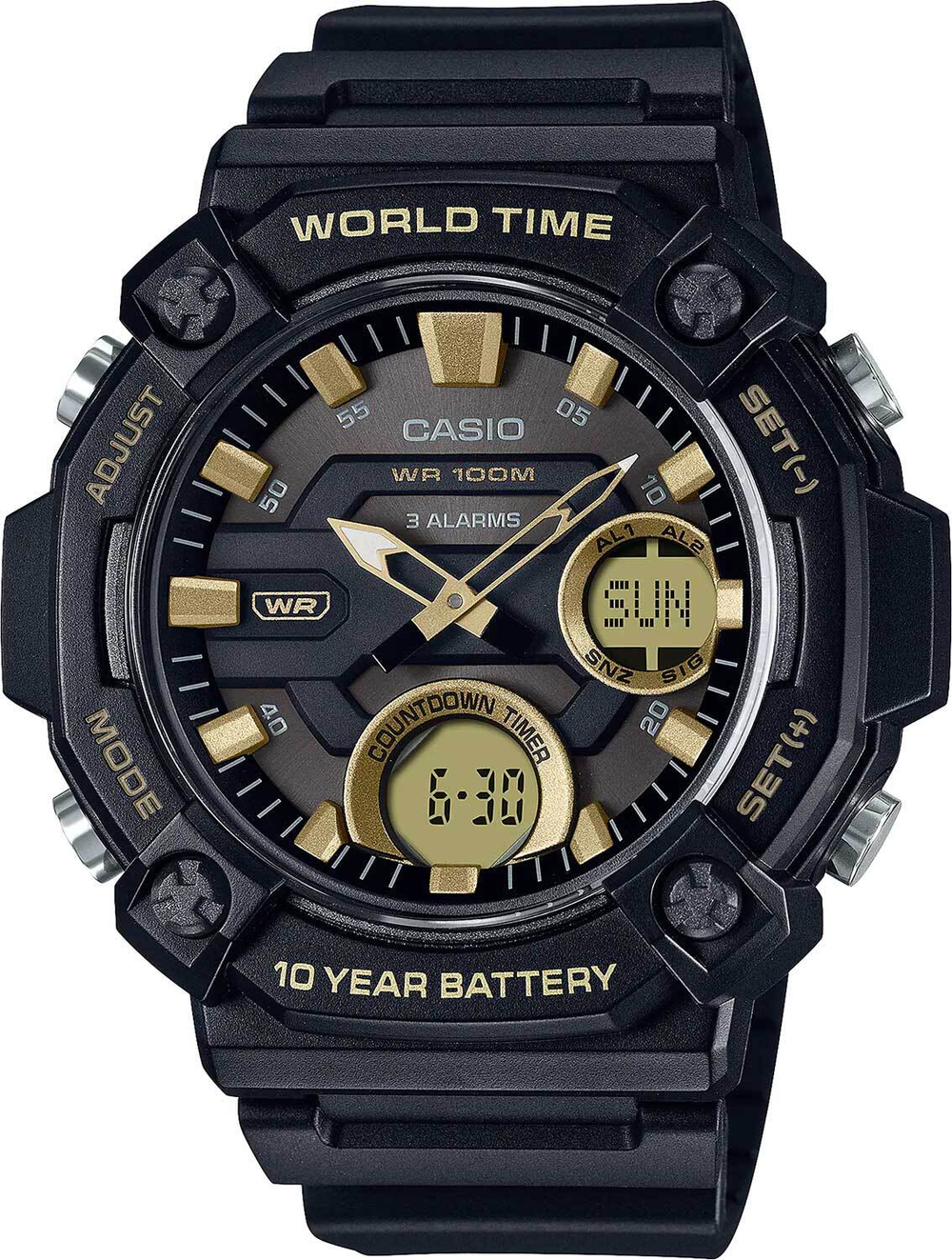 Мужские наручные часы Casio AEQ-120W-9A