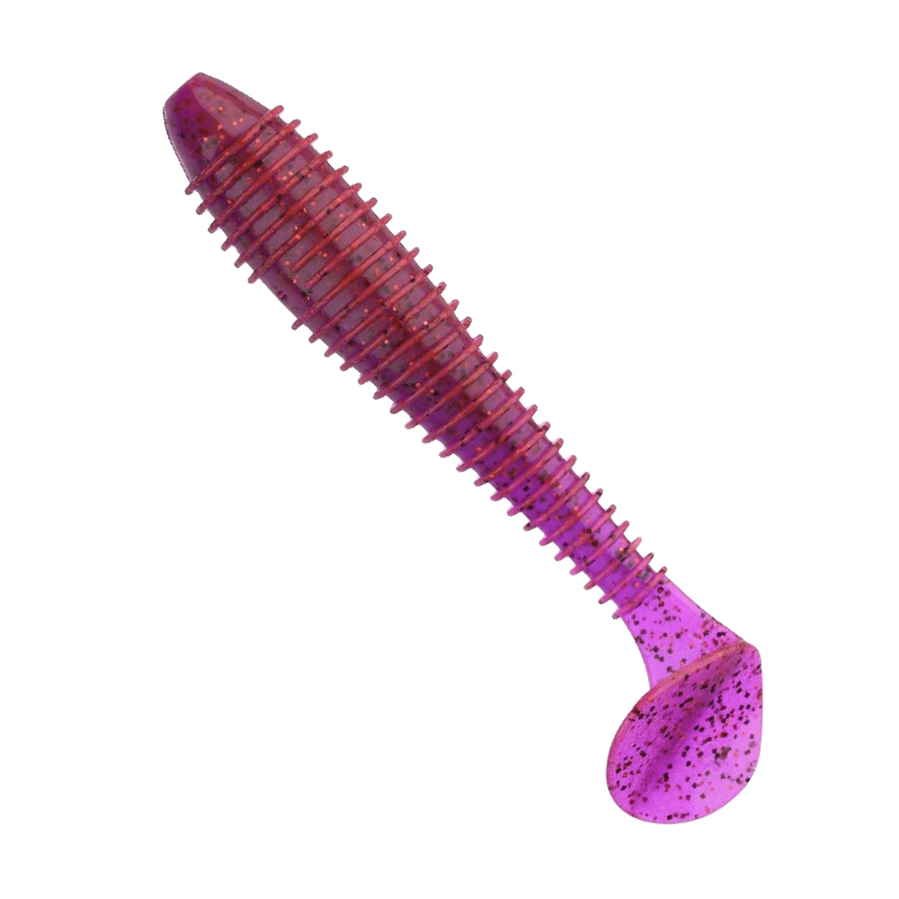 Приманка силиконовая Keitech Swing Impact FAT 4.3", 10,3г цвет #401 Green Pumpkin / Chartreuse