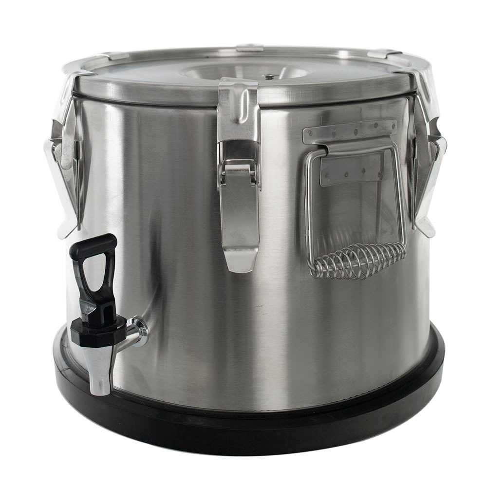 Термоконтейнер с краном 15л  нержавеющая сталь Foodatlas Pro