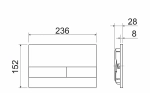 Инсталляция для унитаза Ceramica Nova Envision CN1002W