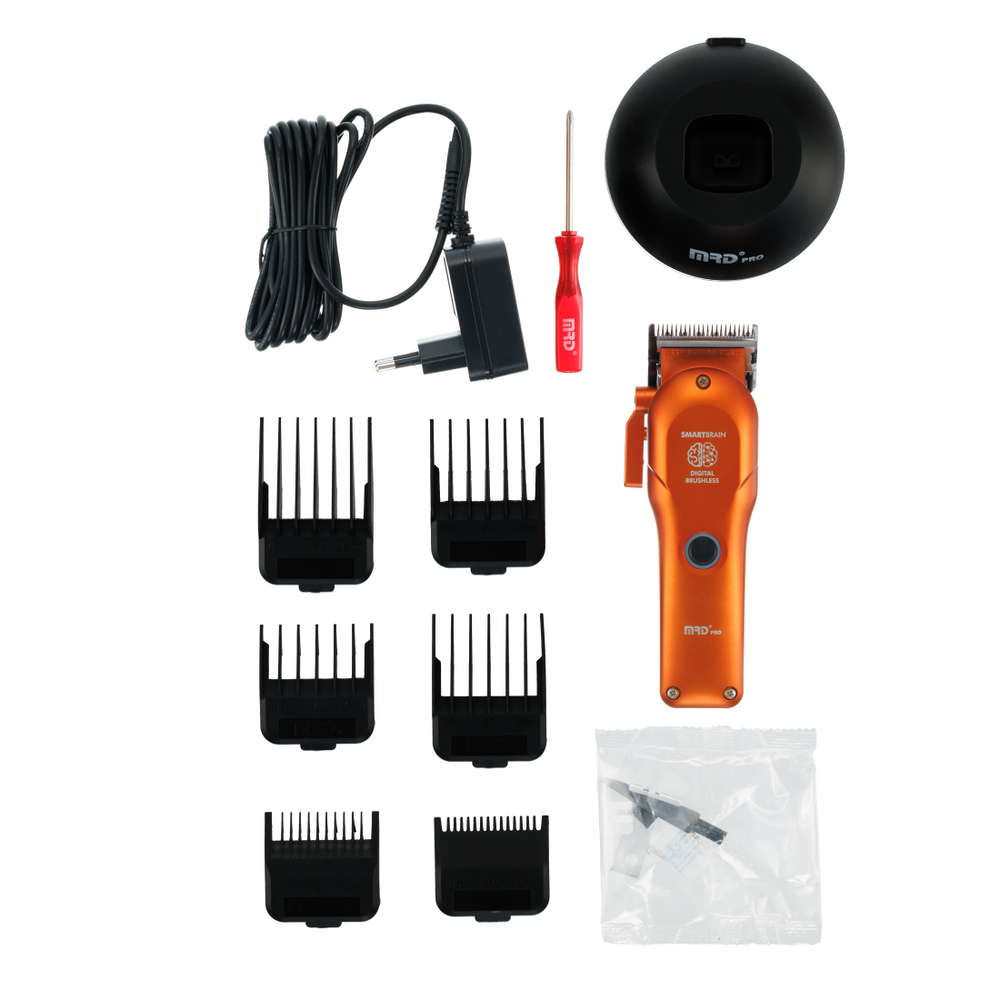 MRD Машинка для стрижки Pro HC-3969ST Smart Brain orange