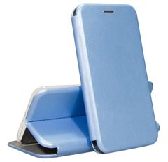 Чехол-книжка из эко-кожи Deppa Clamshell для Huawei P40 Lite (Голубой)