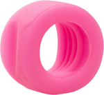 Розовый мастурбатор-бампер из жидкого силикона Filthy Luv (Цвет: розовый)