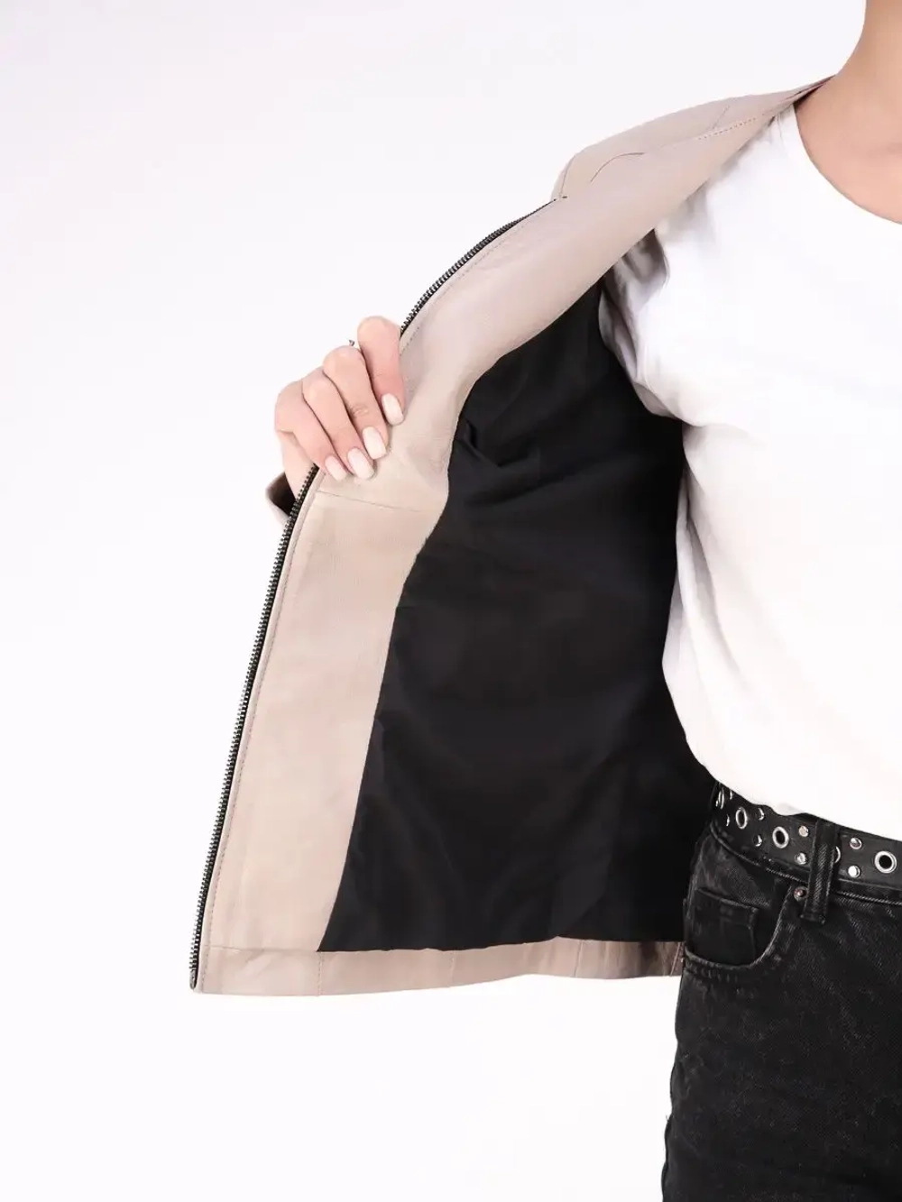 Куртка женская из натуральной кожи