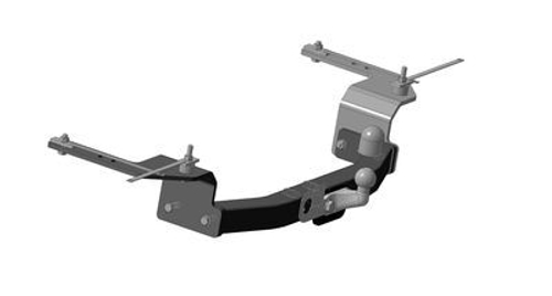 Фаркоп WESO 3017-F на Toyota LC J200 2007 - 2021 (в том числе на Executive, Excalibur, TRD), Lexus LX 2007 - 2015