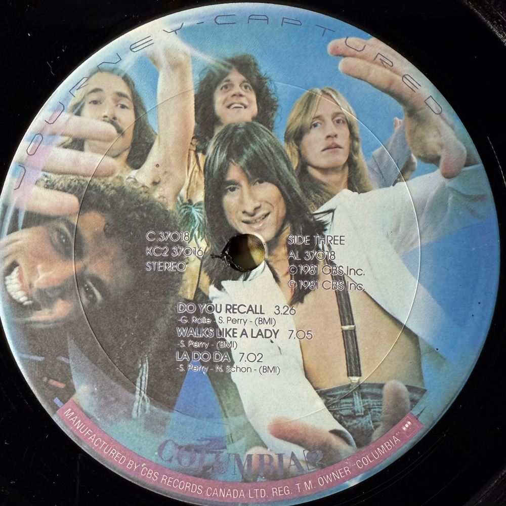 Виниловая пластинка Journey ‎– Captured 2LP