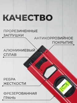 Уровень строительный МИКРОН 1,2 м