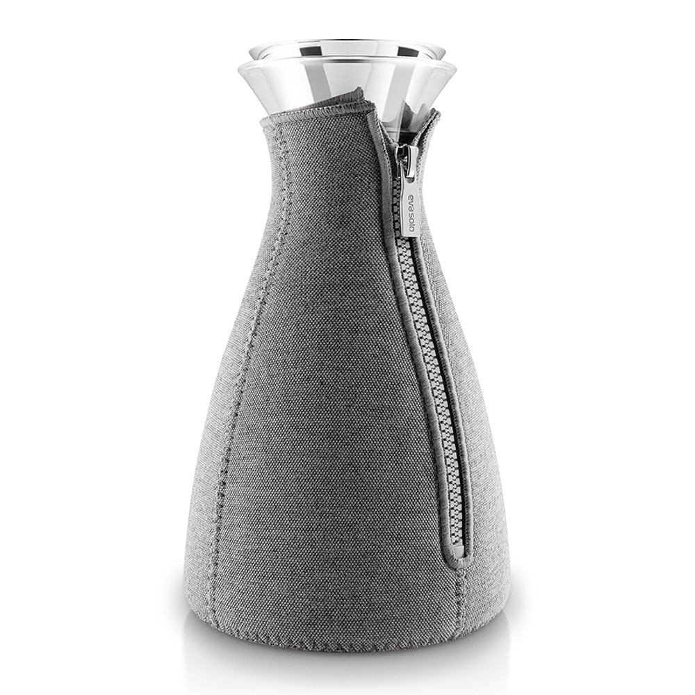 Кофейник cafe solo в неопреновом текстурном чехле, 1 л, темно-серый