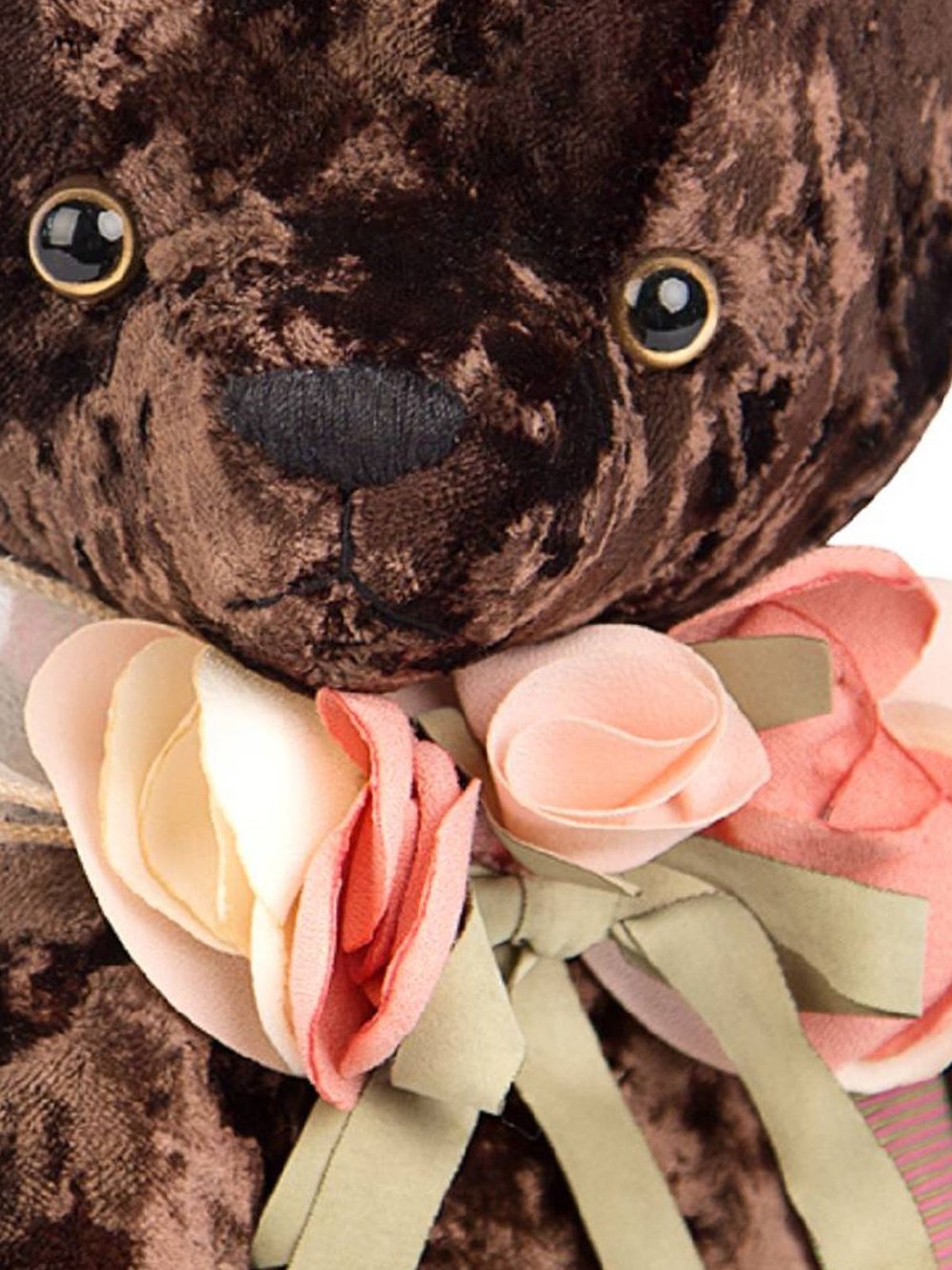 Мягкая игрушка Медведь БернАрт коричневый 30см