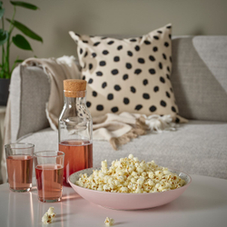 IKEA STENTICKA  (ИКЕА СТЕНТИСКА)  -  Миска, розовая, 30 см