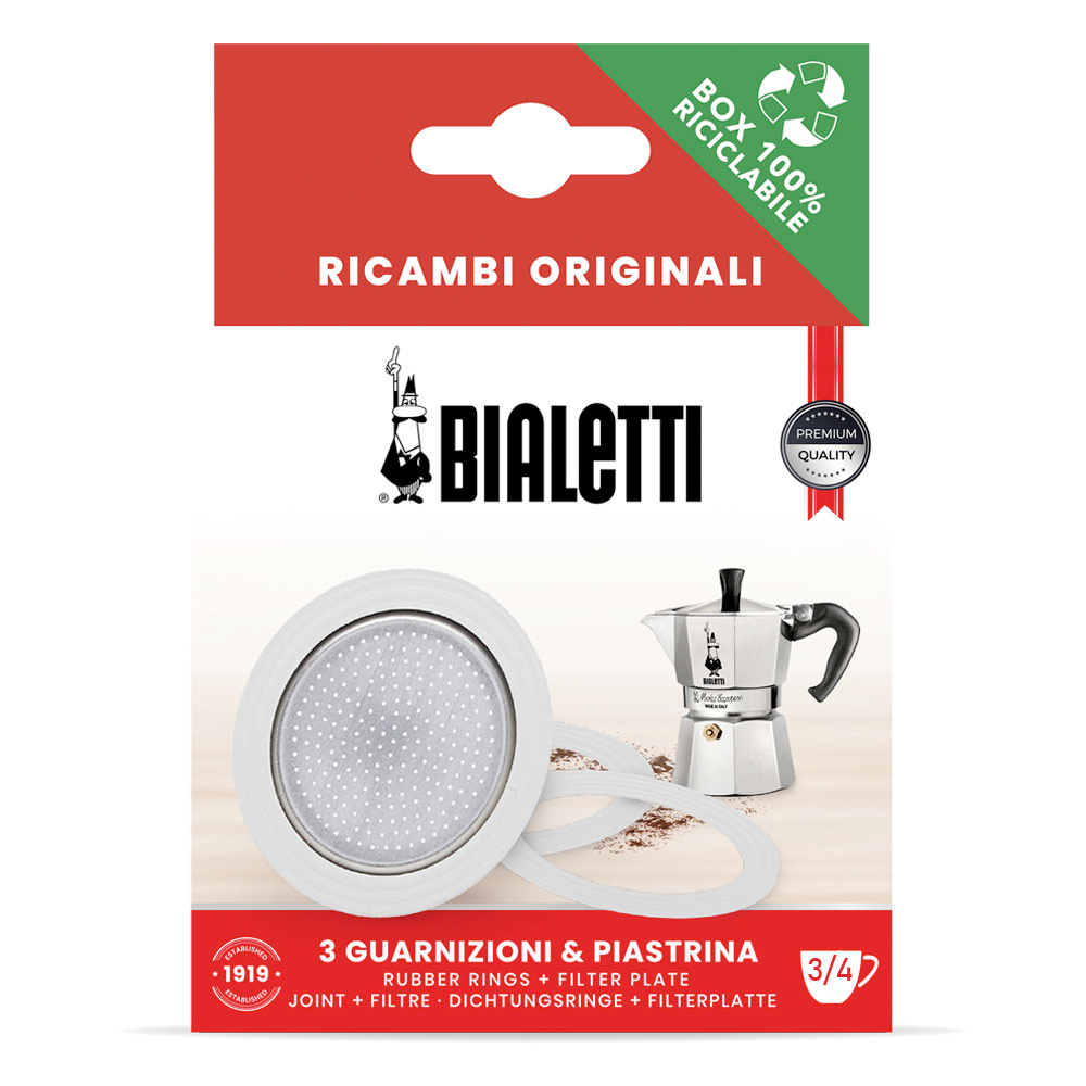 Уплотнитель для алюм. гейзерной кофеварки Bialetti на 3/4 порции