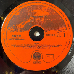 Винтажная виниловая пластинка LP Сборник Nazareth V.I.P. (Germany 1982) Love Hurts