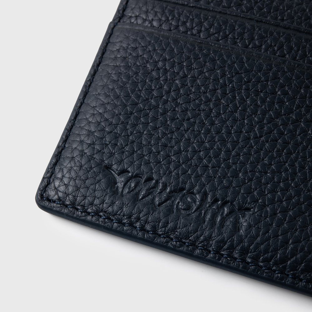 Кардхолдер YMKASHIX грубая кожа темно-синий