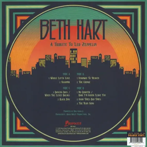 Beth Hart – A Tribute To Led Zeppelin Orange 2LP
