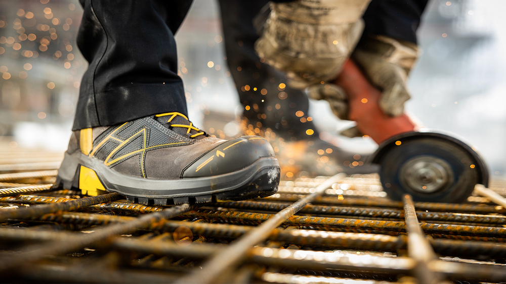 Полуботинки Haix  CONNEXIS Safety+ GTX low/grey-yellow