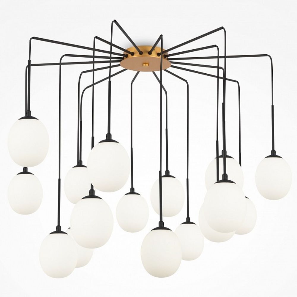 Потолочная люстра Maytoni Branch MOD176PL-16G