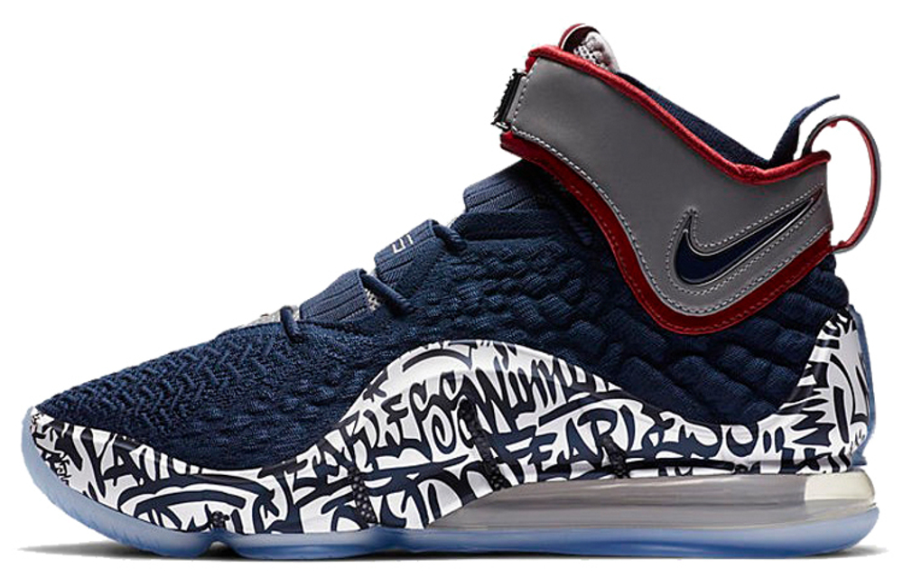 Кроссовки Nike Lebron 17 Fp Ep "Graffiti Cold Blue"