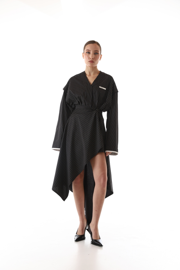 Костюм трансформер с баской Black