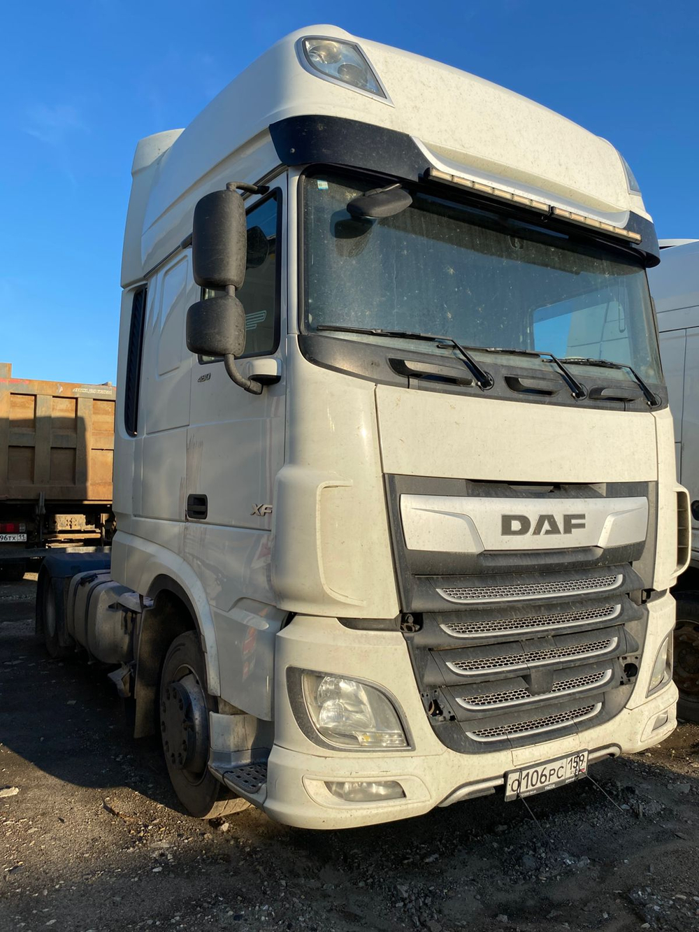 DAF XF 4x2 Седельный тягач XF 480 FT (Дизельный, 12,9 л, 483 л.с., АТ)