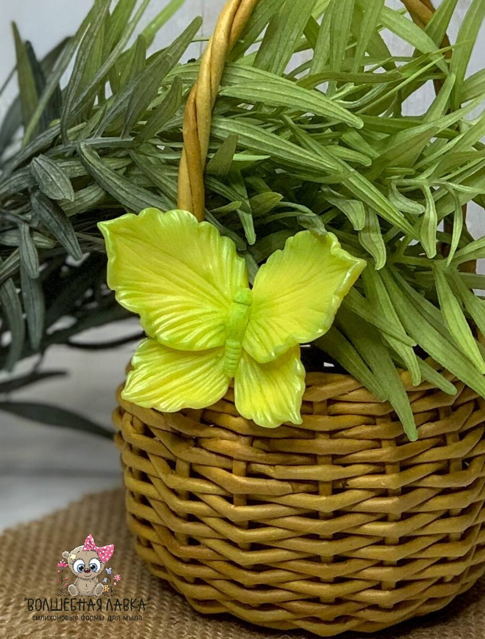 Силиконовая форма Бабочка большая