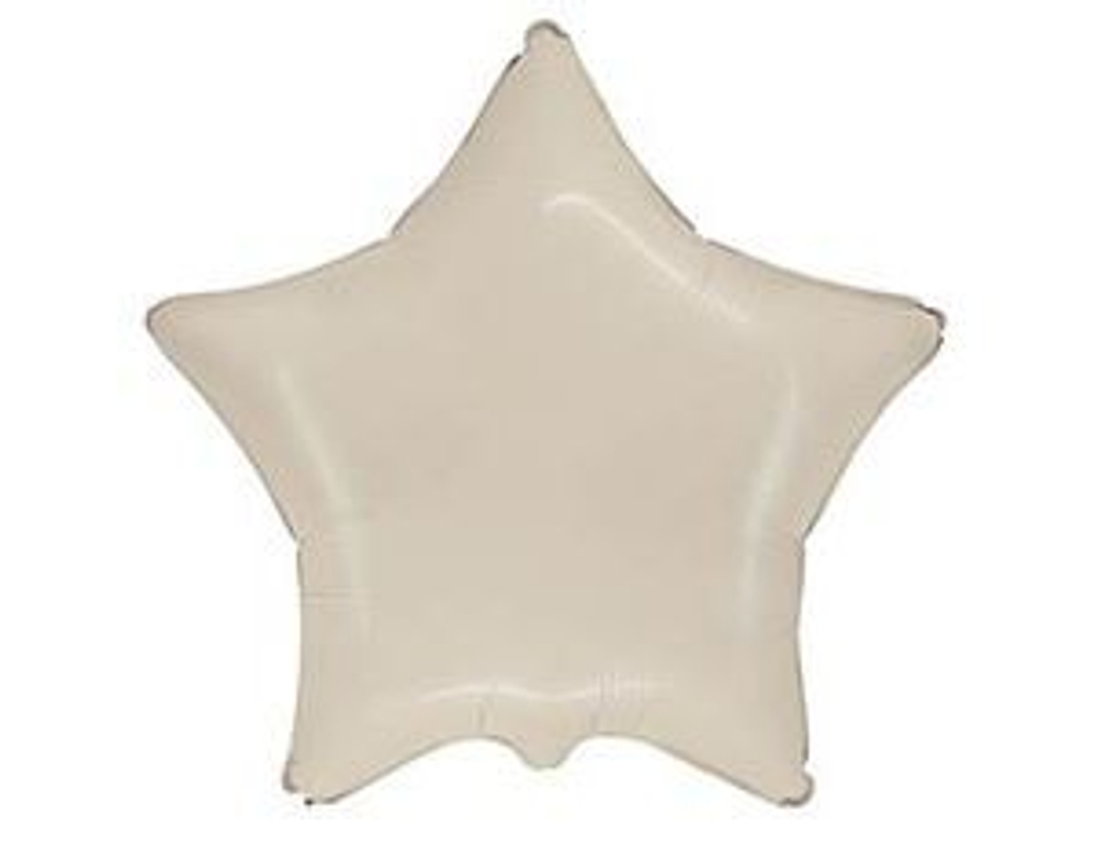 Ф 18" ЗВЕЗДА Сатин Крем 40 см.