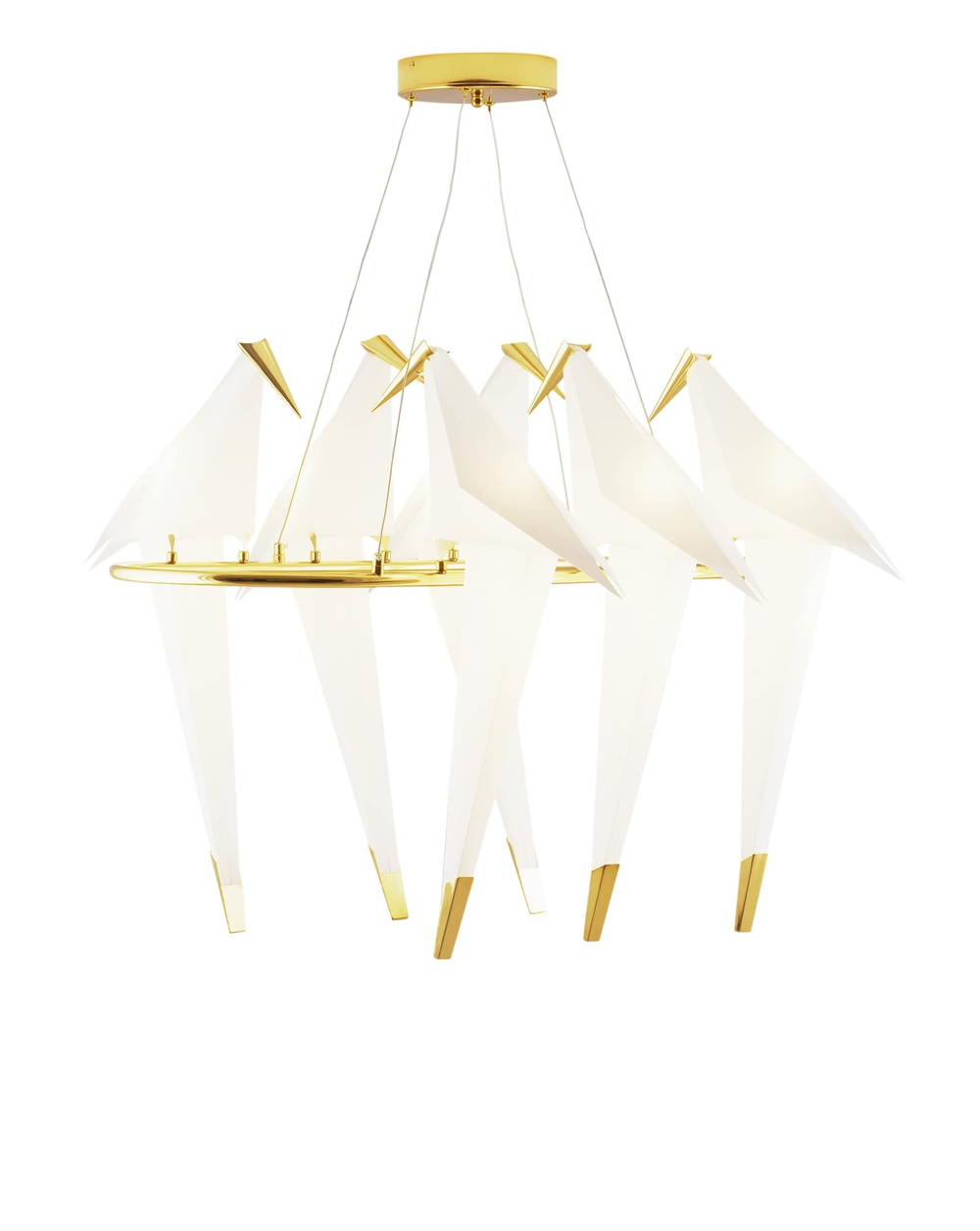 Подвесной светодиодный светильник Moderli V3073-6PL origami Birds 6*LED*6W