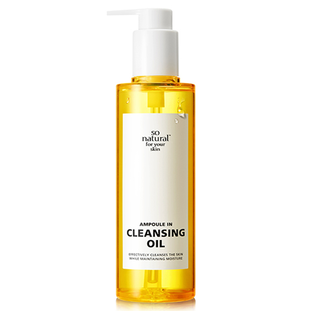 So natural Ampoule in Cleansing oil ампульное гидрофильное масло