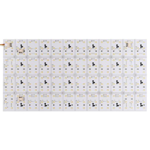 Светодиодный лист Arlight 15W 576LED 2835SMD теплый белый 0,48x0,24M 028844