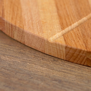 Доска для пиццы, нарезка 8 кусков D=40см, бук 1,4см