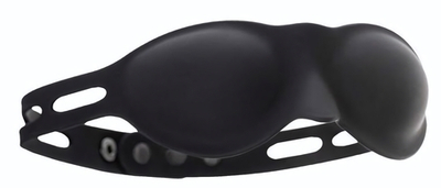 Черная плотная силиконовая маска (Цвет: черный)