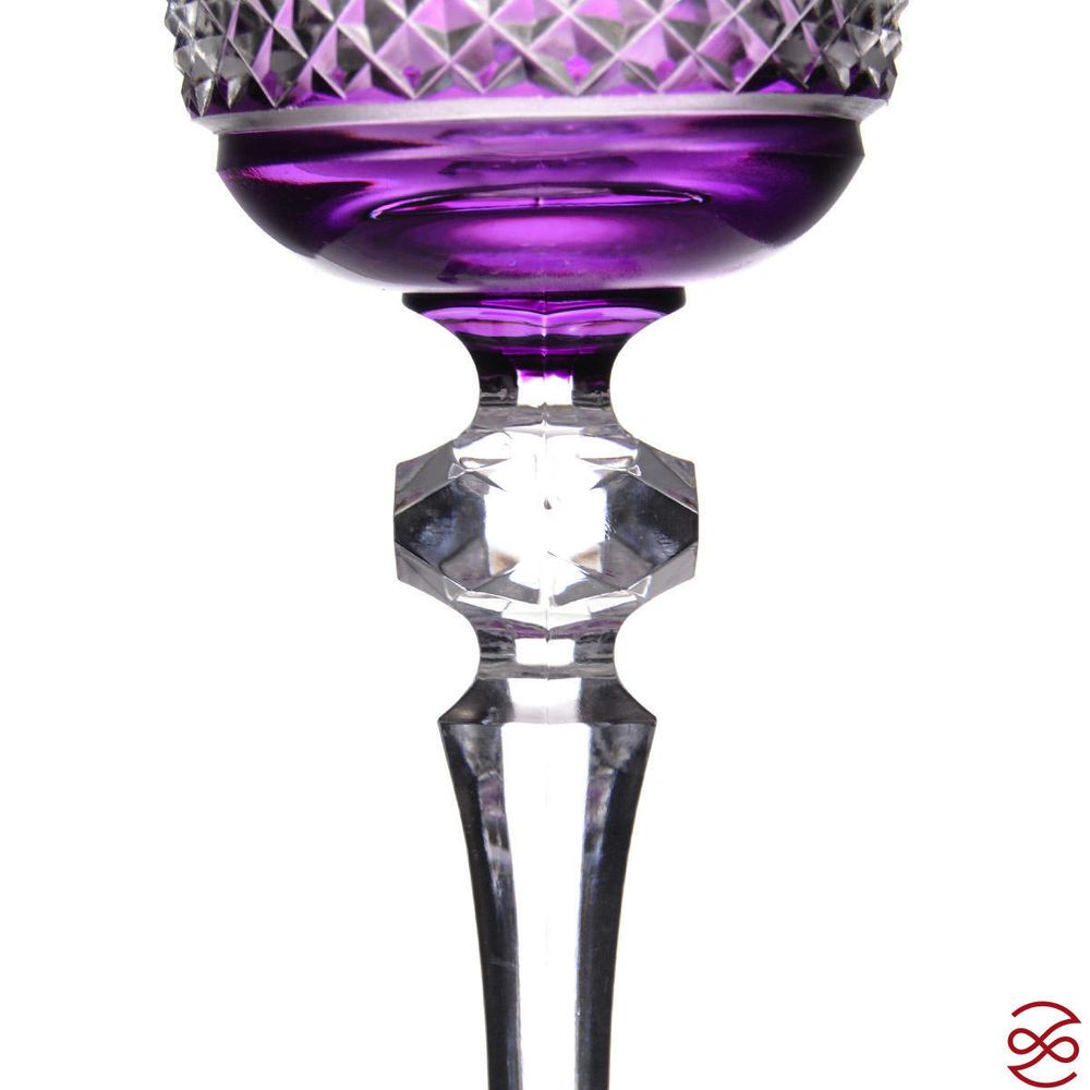 Набор бокалов Crystalite Bohemia Laura/Falco violet 170мл (6 шт)