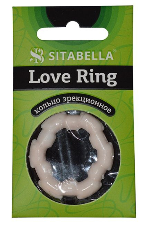 Фигурное эрекционное кольцо Sitabella из киберкожи