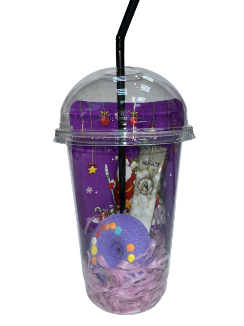 Стаканчик подарочный фиолетовый