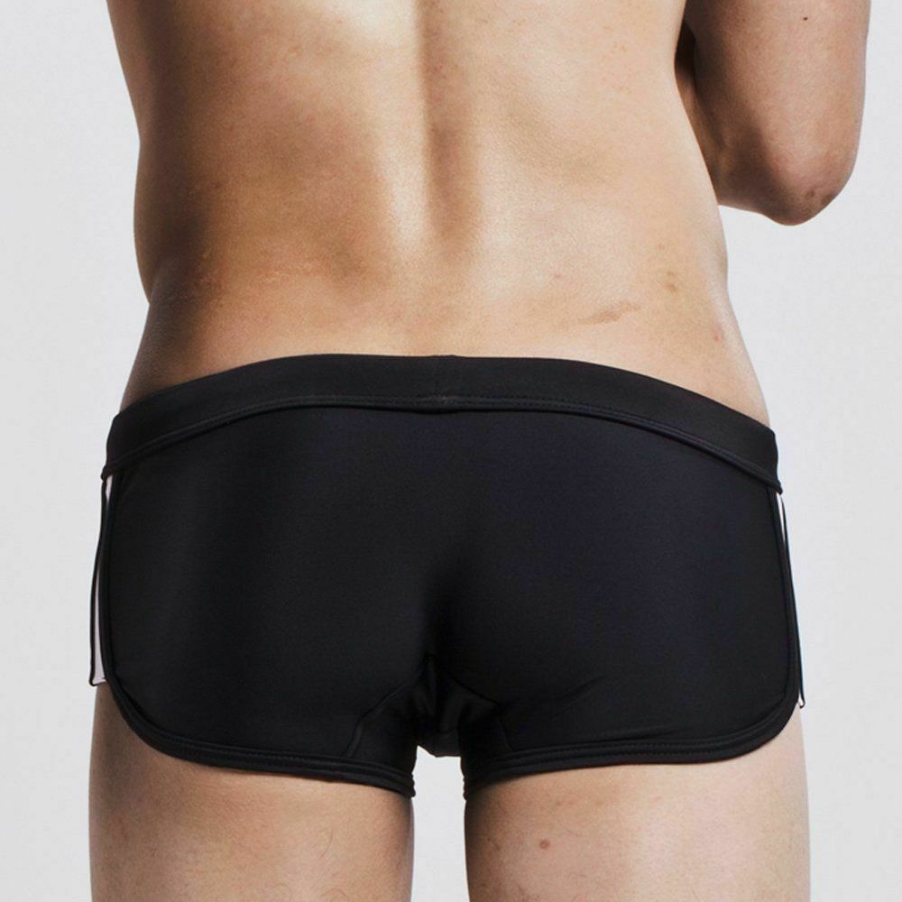 Мужские плавки хипсы черные Seobean Black Athletic Hip Boxer