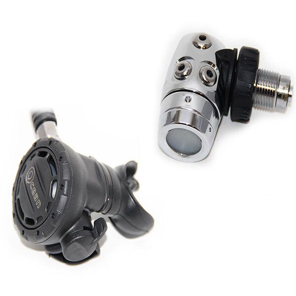 Регулятор мембранный Ocean P320ICE 1-2 ступень с октопусом (30''/76см, сумка)