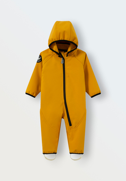 Комбинезон демисезонный Softshell, Темная горчица