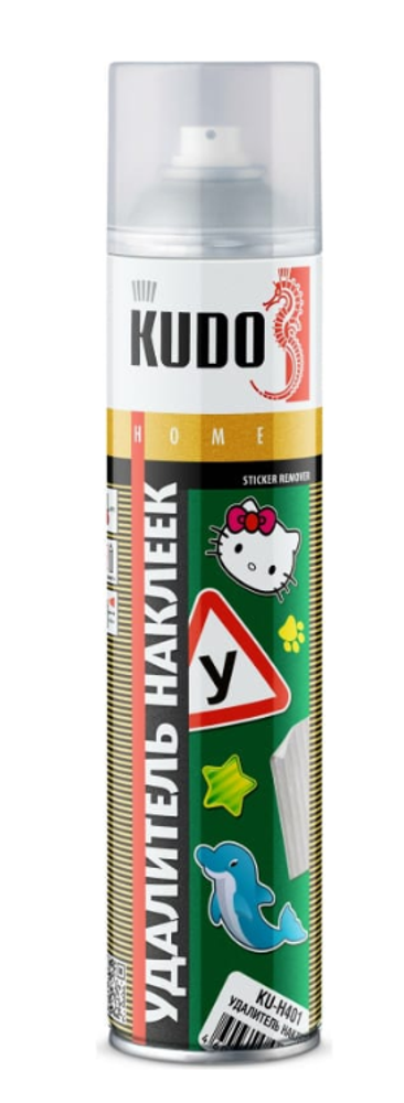 KUDO Удалитель наклеек и следов клея KU-H401