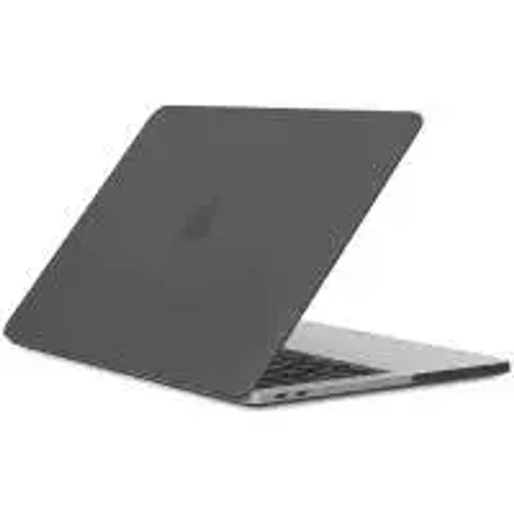 Чехол-накладка i-Blason HardShell Case для Macbook Air 13" (2018/2020) пластиковый (прозрачно-черный)