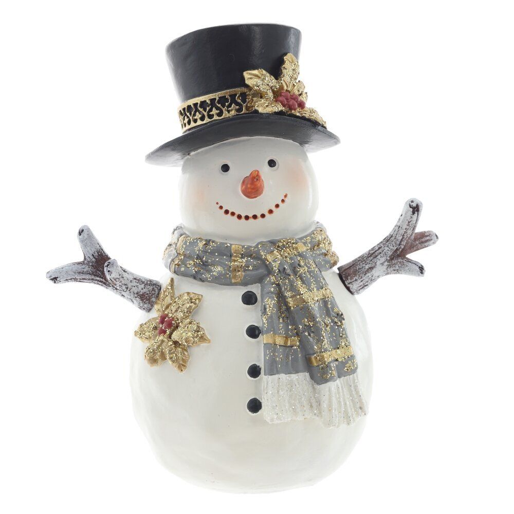 GAEM Фигурка декоративная "Снеговик", L13 W8,5 H15,5 см