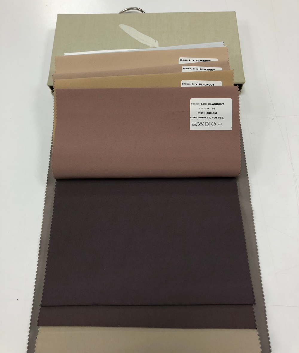 Портьерная ткань blackout двусторонний Aisa арт. Lux blackout (высота 300 см, Турция)