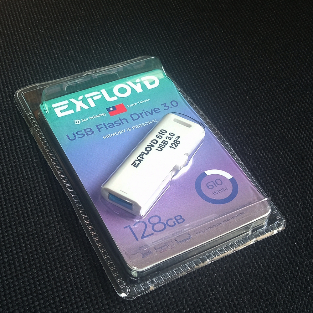 USB накопитель 128GB Exployd 610 USB 3.0