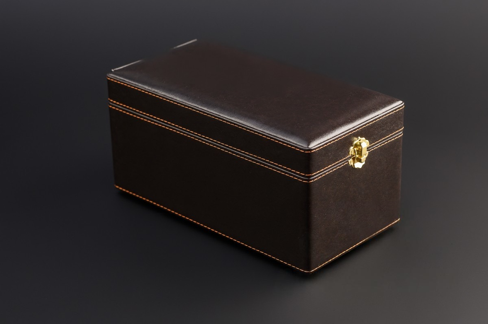 Бокал для шампанского "Флора" в подарочном футляре