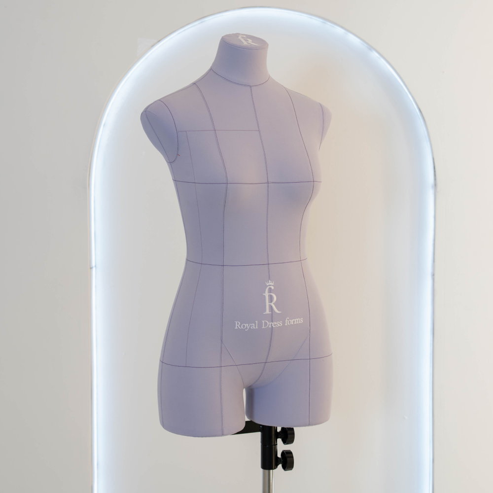 Манекен портновский Моника, комплект Арт, размер 46, цвет сиреневый