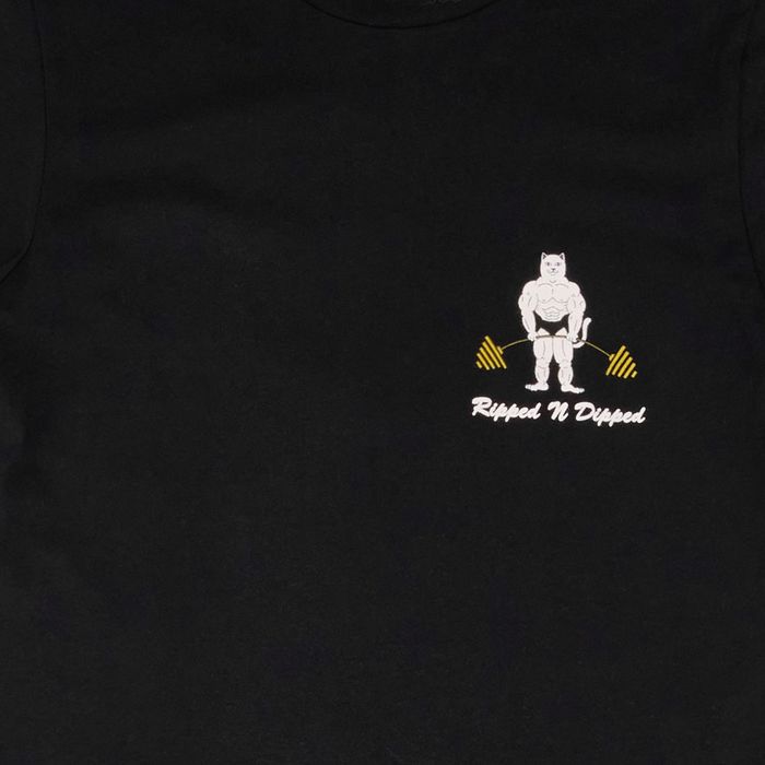 Футболка мужская Ripndip Ripped N Dipped Tee артикул:RNDWORKOUT8 - купить в магазине Дайс