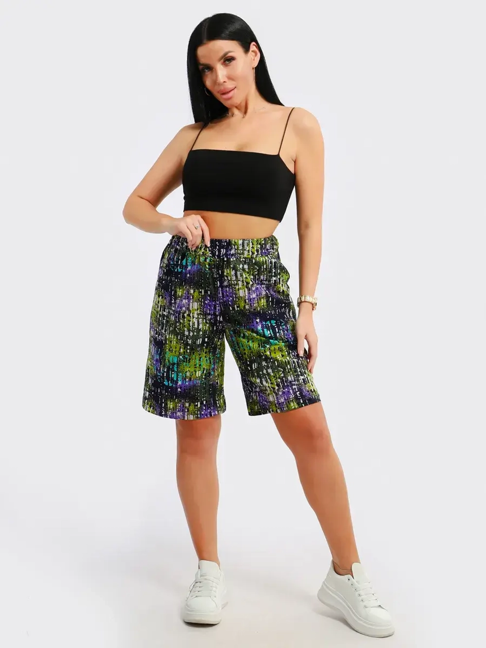 Шорты женские большие размеры