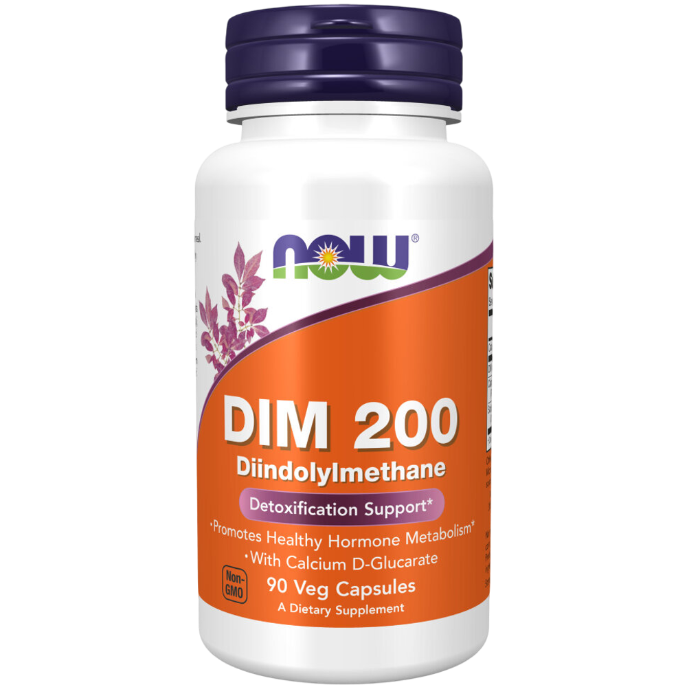 Now Foods DIM 200 90 veg capsules, ДИМ, Дииндолилметан