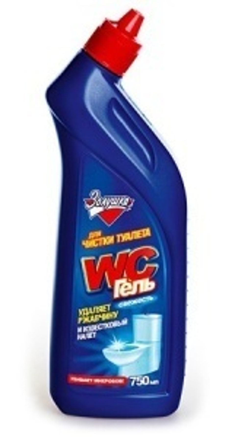 Чистящее средство для туалета Золушка WC гель Свежесть 750 мл.