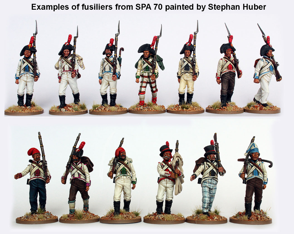 SPA70 Spanish Napoleonic Infantry (1) 1808-11
